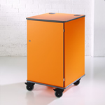MM100 Colour Multi-Media Cabinet Orange